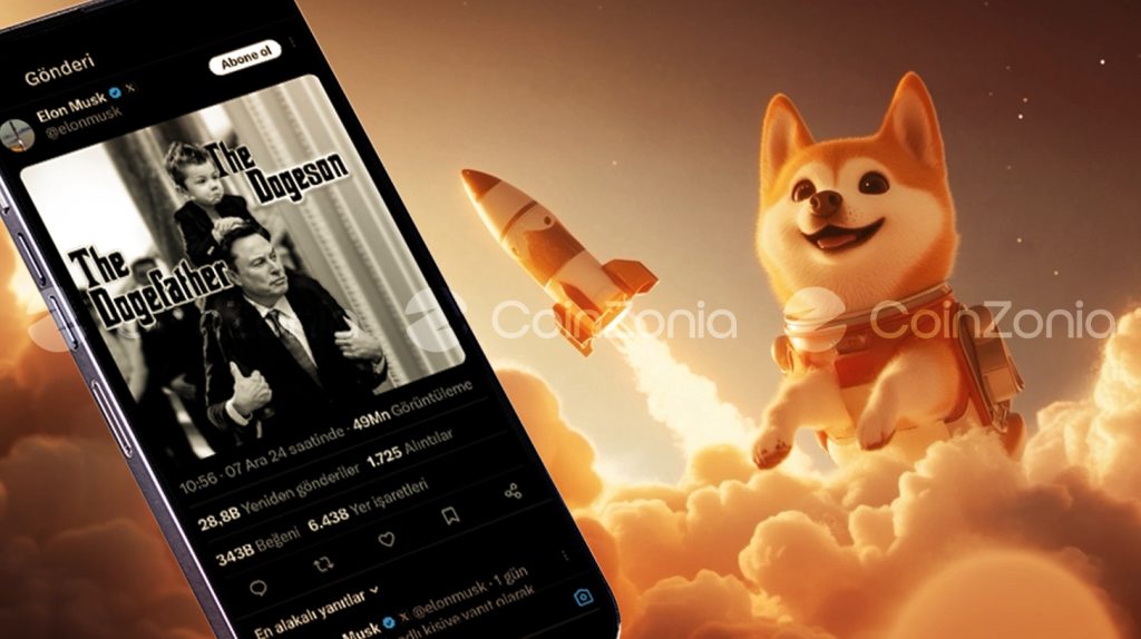 Elon Musk’ın “Dogefather” paylaşımı BABYDOGE’u uçurdu: %75’lik artış!