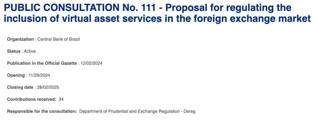 Brezilya'da stablecoin düzenleme teklifi
